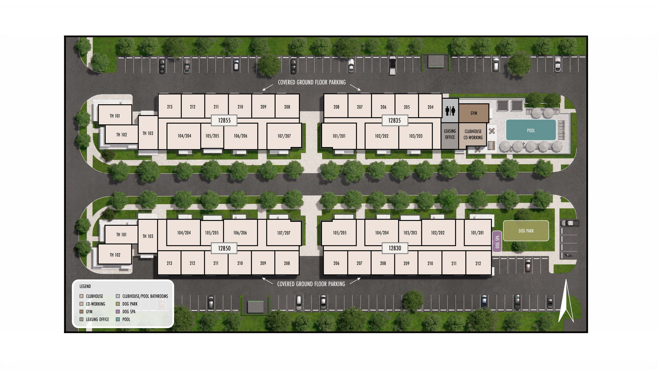 Image showcasing Cars and Parking | Casa Princeton | Cutler Bay Apartments