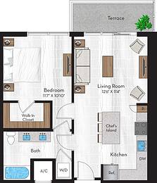 Floor plan A2 layout