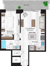 Floor plan A1 layout