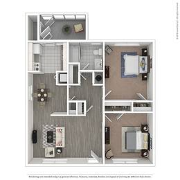 The Cypress floorplan