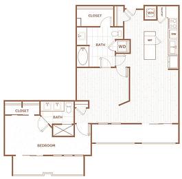 Floorplan B1E Layout