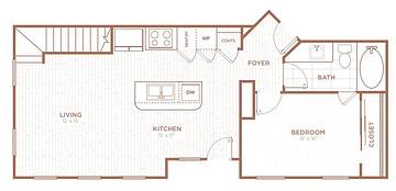 Floor plan B2A layout