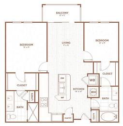 Floorplan B1A Layout