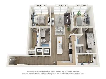 Floorplan A27 Layout