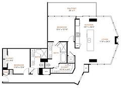 Floorplan B6 Layout