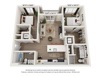 Floorplan B3 Layout