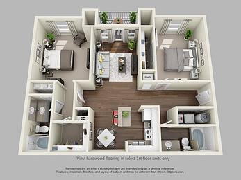 Floorplan The Eagle Layout