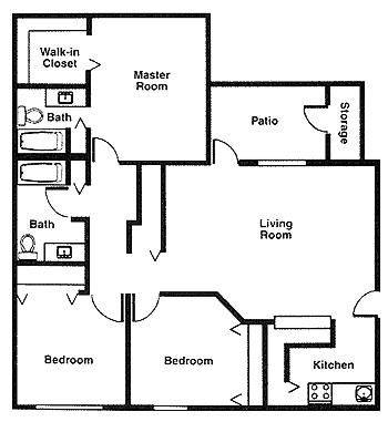 Floorplan Cypress layout