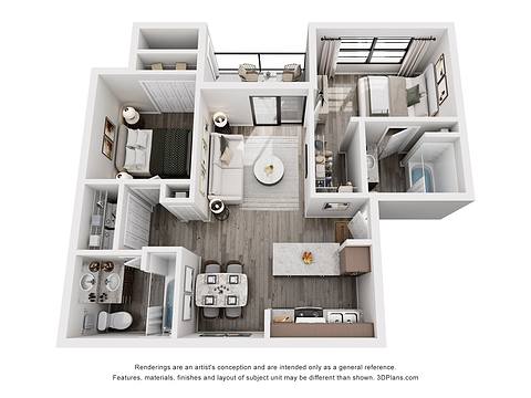 Floorplan Magnolia layout