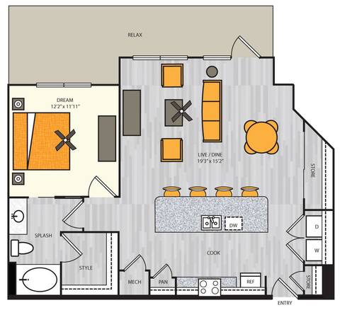 Floorplan A10 layout