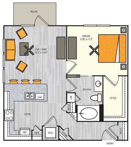 Floorplan A5 layout