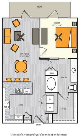 Floorplan A6 layout