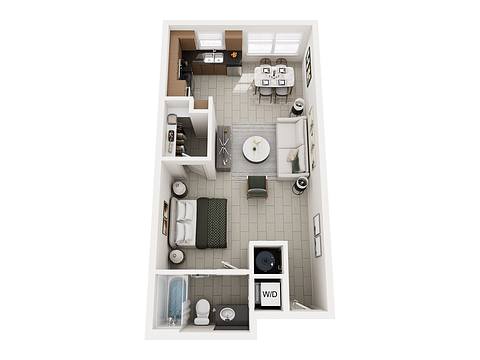 Floorplan The Bimini layout
