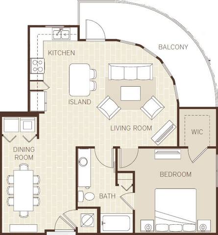 Floorplan The Antigua layout