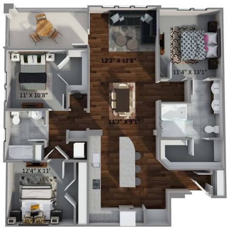 Floorplan C3 layout