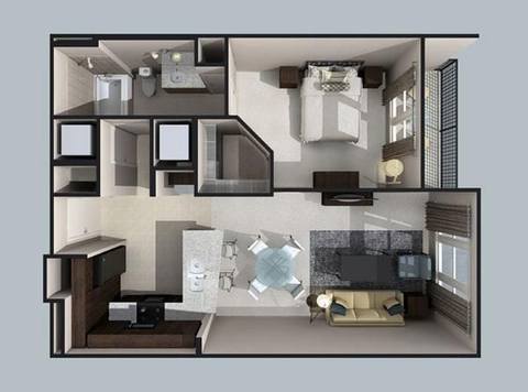 Floorplan A1 layout