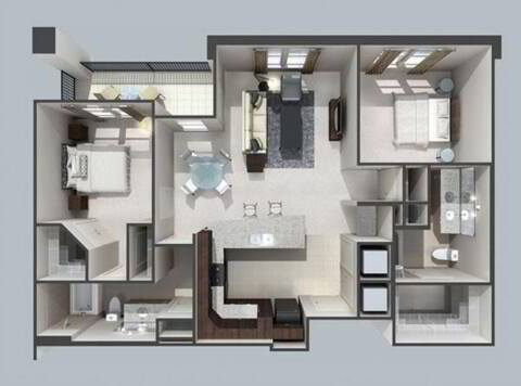 Floorplan B3 layout