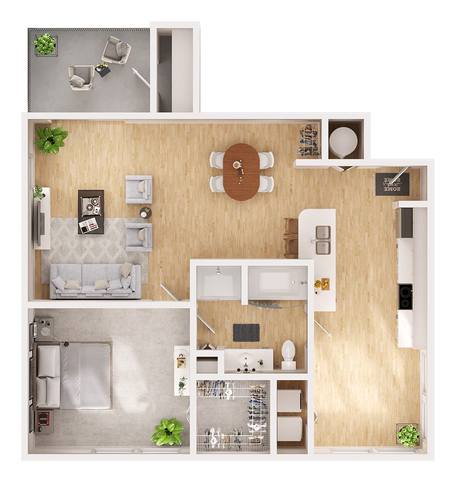 Floorplan A2 layout