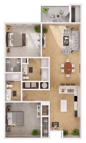 Floorplan B2 layout