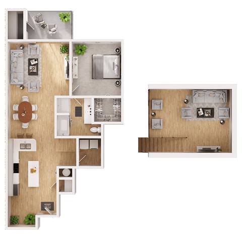 Floorplan A5 Loft layout