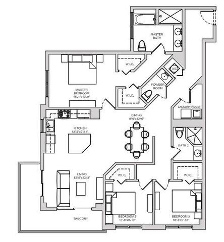 Floorplan C4 layout