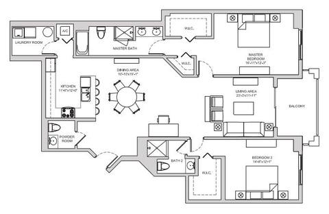 Floorplan B17 layout