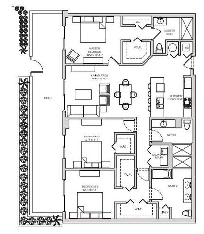 Floorplan C6 layout