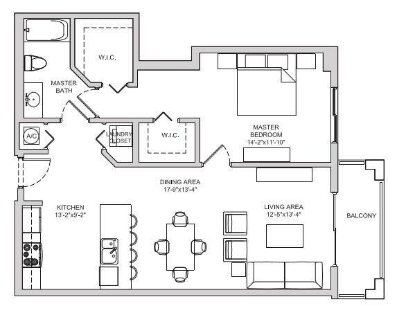 Floorplan A12 layout