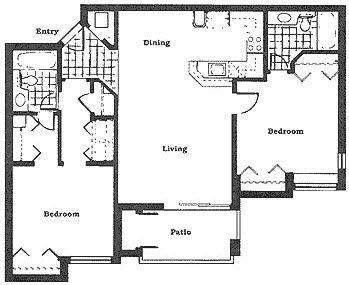 Floorplan The Banyan Renovated layout
