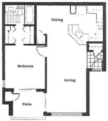 Floorplan The Sabal layout