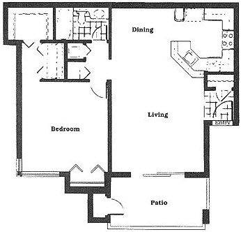 Floorplan The Magnolia layout