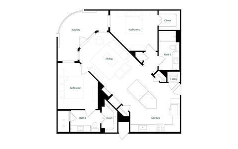 Floorplan B1 layout