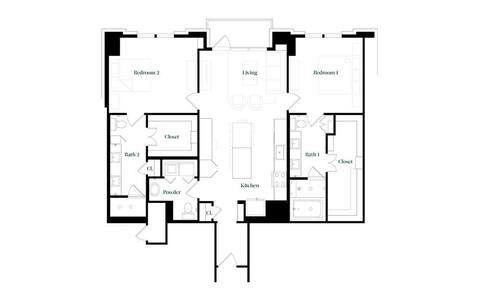 Floorplan B2 layout