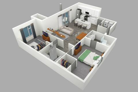 Floorplan D layout