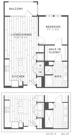 Floorplan A2 HC layout