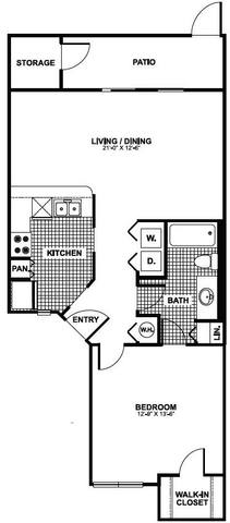 Floorplan Monarch layout
