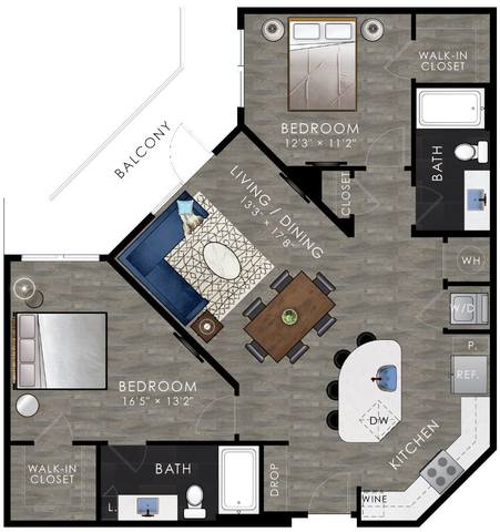 Floorplan B3 layout