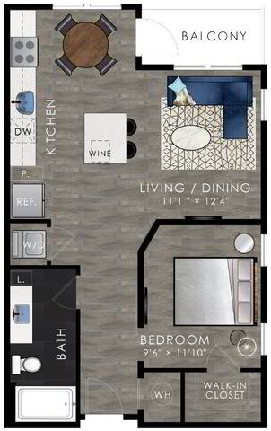 Floorplan A layout