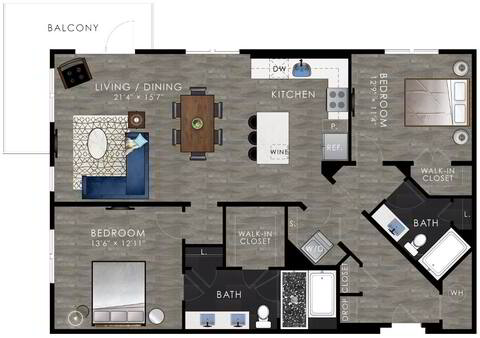 Floorplan B4 layout