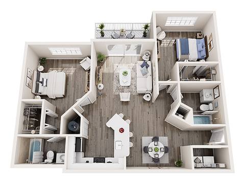 Floorplan B1 layout