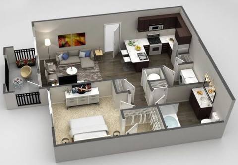 Floorplan Azul layout