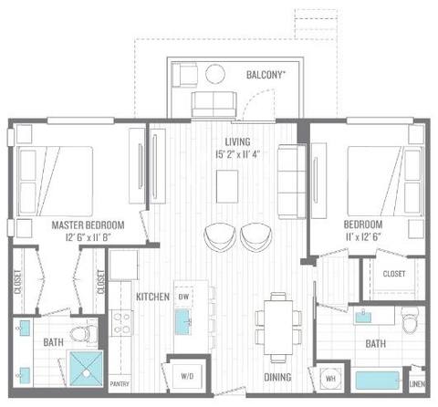 Floorplan B1 layout