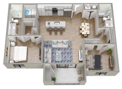 Floorplan B1 layout