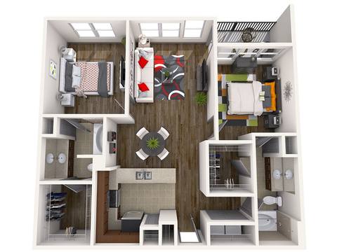 Floorplan Magnolia layout