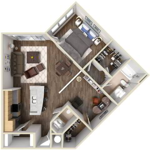 Floorplan A2 layout