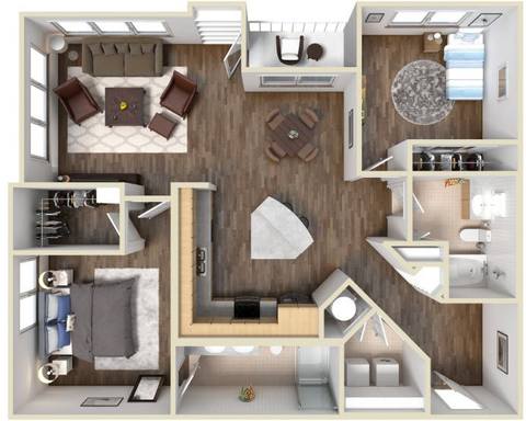 Floorplan B3 layout