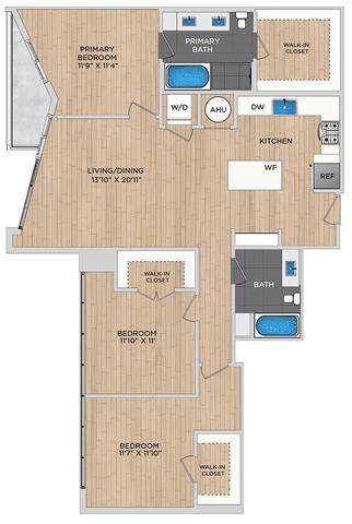 Floorplan C1.1a layout