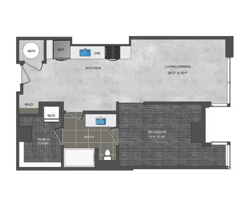 Floorplan LA2 layout