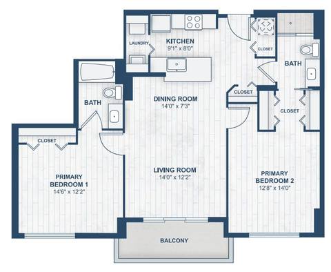 Floorplan 2/2 Corsica layout