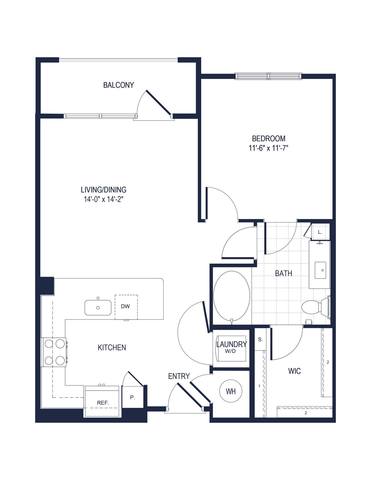 Floorplan A1 layout